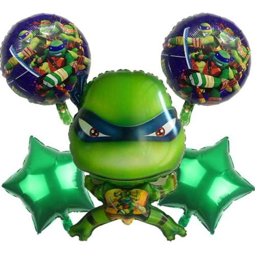 Set De Globos De Las Tortugas Ninja