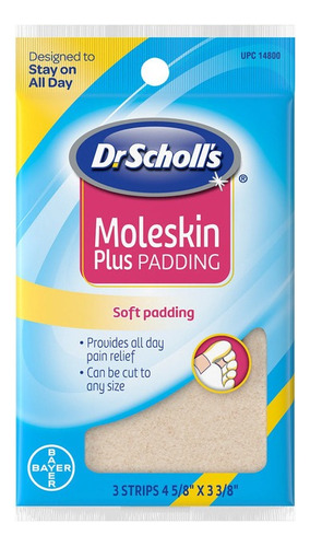 Dr Scholls Parche Moleskin 3 Pz