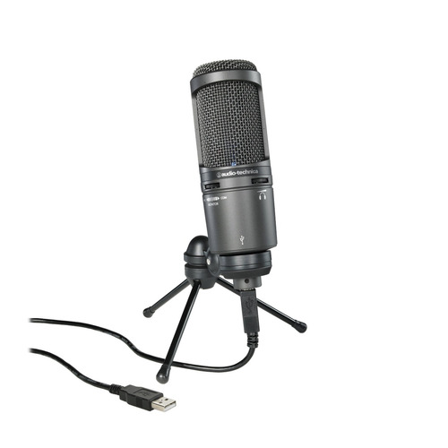 Microfono Audio-technica At2020usb+ Cardioid Condenser Us..