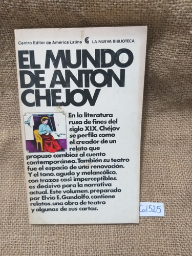 El Mundo De Anton Chejov Literatura Rusa