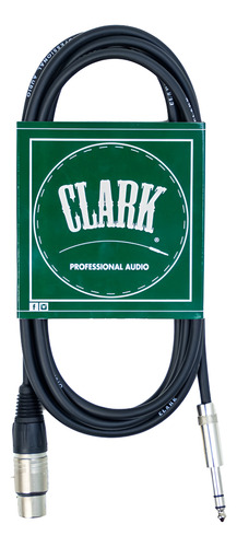 Cable Clark Xlr Canon Hembra A Plug Trs Stereo Neutrik 4m