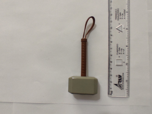 Martillo Mjolnir De Thor Para Figuras De 30 Cms Marvel 1/6 (Usado)