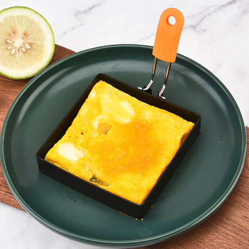 Molde De Omelete De Aço Inoxidável F Household Retangular 50