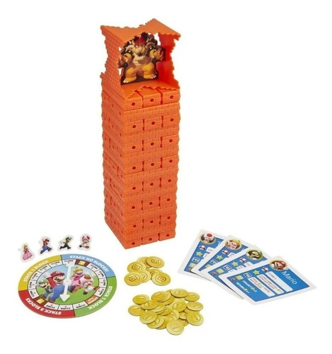 Imagen 3 de 4 de Jenga Super Mario Hasbro E9487