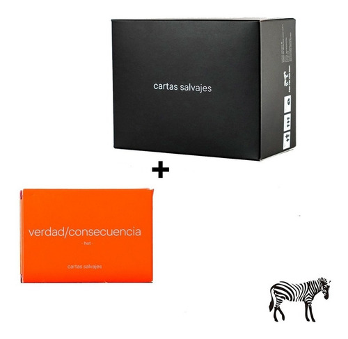 Juego De Mesa Cartas Salvajes+ Verdad O Consecuencia Hotpack
