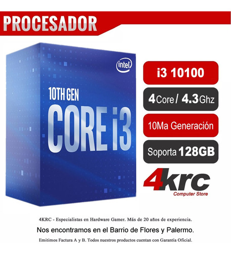 Imagen 2 de 8 de Pc Intel Core I3 8100 Ultima Generacion Usb 3.0 Ram 4gb Ddr4 Con Hd 1tb 7200rpm Sata3 Hdmi Vga Windows 10 64 Bits Home
