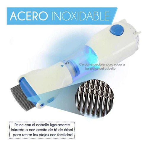 Cepillo O Maquina Aspiradora Quita Piojos Mata Y Elimina Aleatorio