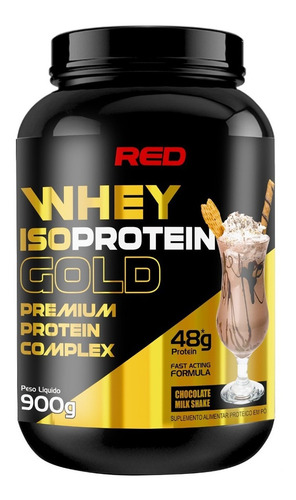 Imagem 2 de 6 de Gold Whey Isoprotein 900g + Brutal Creatine 150g Red Series