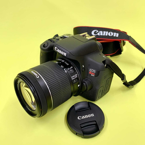 Câmera Canon T6i - Estado De Zero - 12k Cliques 