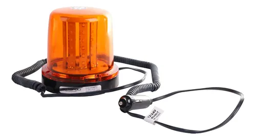 Al285 Giroled Giroflex Ambar Imã + Cabo Acendedor 12/24v | Frete