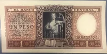 Comprar Billete 1 Peso Moneda Nacional Año 1955 Bottero 1914 Nuevo 