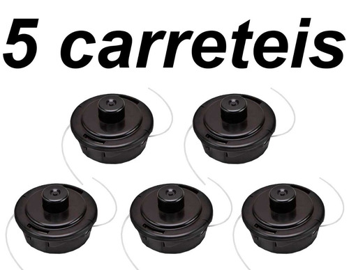 5 Carretel Nylon Rs-300 Black&decker Aparador De Grama Gl300