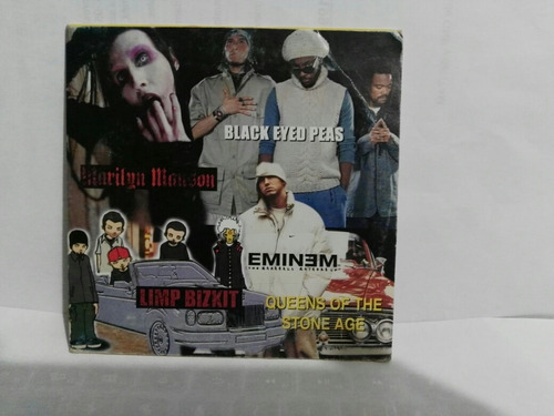 Black Eyed Peas Marilyn Manson Eminem Limp Bizkit Promo Cd