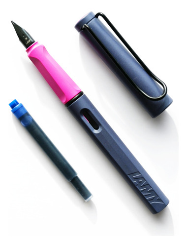 Lamy Safari Fuente Edicion 24 Pink Cliff Y Violet Blackberry