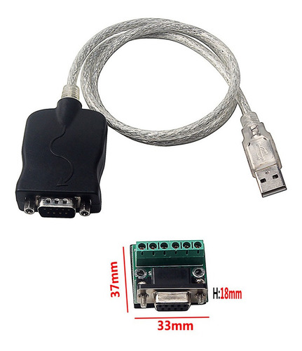 Usb 2.0 A Rs485 Rs-485 Rs422 Rs-422 Db9 Puerto Serie Com Dev