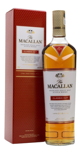 Whisky  Macallan Classic Cut Edicion Limitada 2018 51,2%abv