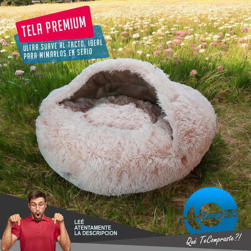 Cama Moises Colchoneta Cueva Sleeping 70cm Perro Salchicha Rosa Claro Cama / Nido