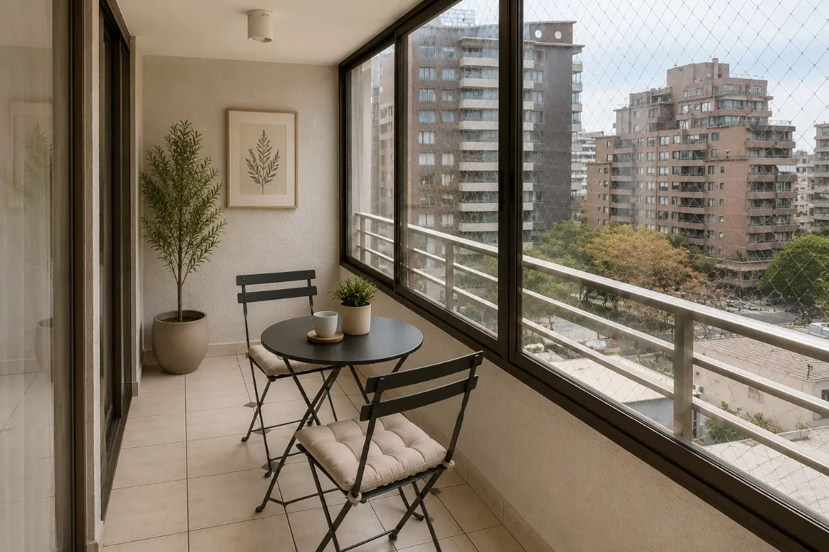 Imagen 3 de 20 de Gran Terraza | Amplio Living | Metro Chile España