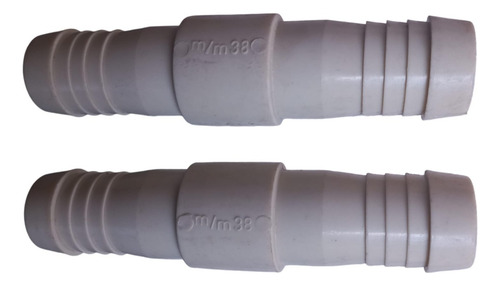 2 Piezas Cople Espiga Inserción 1-1/2 Pulgada (38mm)