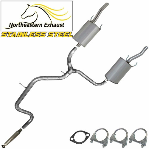 Chevy Impala Kit Escape Tubo Resonador Acero Inoxidable