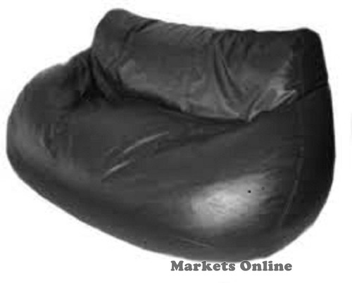 Sofa Puff   Ecocuero Negro 