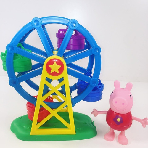Peppa Pig Fun Fair Playset Feria Parque De Diversiones