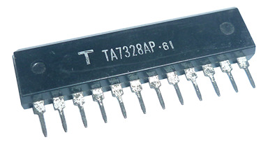 Integrado Ta7328ap Sip12 Preamplificador Dual