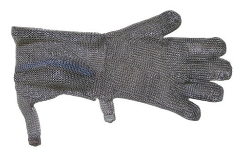 Guante Anticorte De Malla De Acero Inoxidable Carnicero Segu