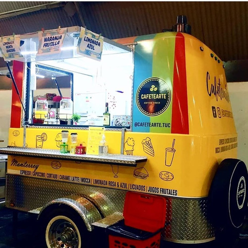 Food Truck Listo Para Trabajar