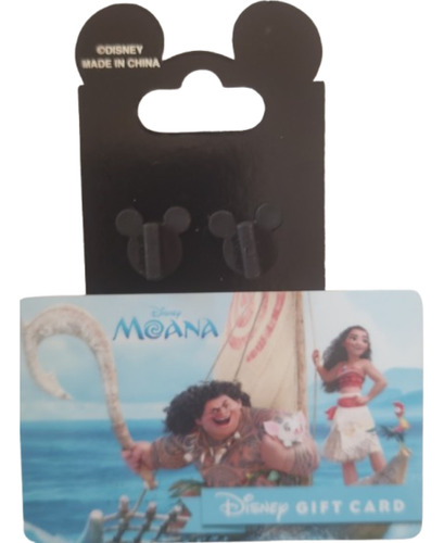 Hebilla Para Pelo Nena Disney Park Con Pin Y Tarjetaoriginal Fucsia