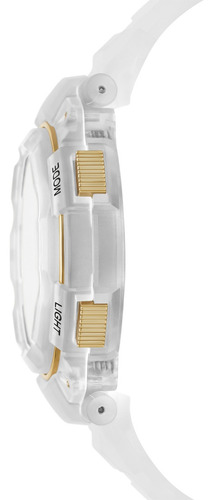 Reloj Hombre Skechers Sr1176 De Poliuretano Transparente Fondo Pantalla Positiva
