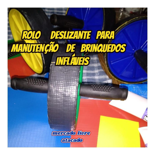 Rolo P/manutenção De Brinquedos Infláveis Pressionar+brinde