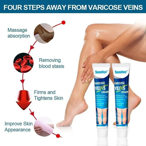 Crema Quita Varices Super Efectiva Desinflama Alivia Hierbas