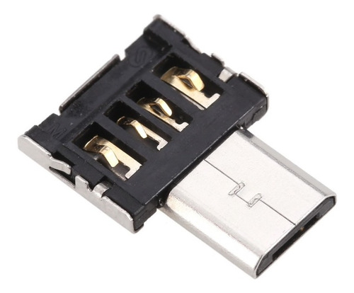 Imagen 5 de 8 de Adaptador Convertidor Otg Micro Usb Macho A Usb Hembra