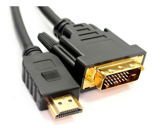 Imagen 1 de 2 de Cable Adaptador Dvi-d Dual Link A Hdmi 1.50m