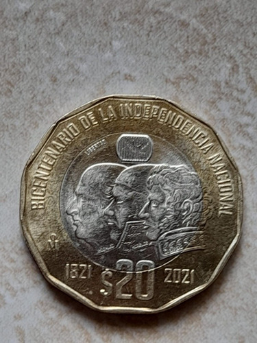 Moneda Del,bicentenario De La Independencia Nacional