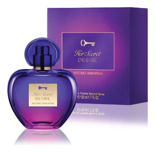Perfume Banderas Her Secret Desire Edt 50 Ml Para Mujer