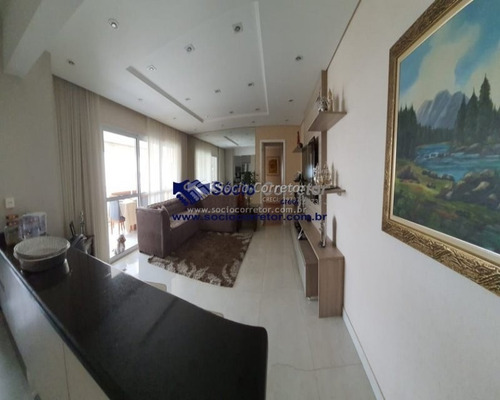 Imagem 4 de 15 de Apto 116m² - Port. Fechad - 3 Suítes, 2 Vgs - Cond.carpediem - Apartamento A Venda No Bairro Jardim Santa Mena - Guarulhos, Sp - Sc01134