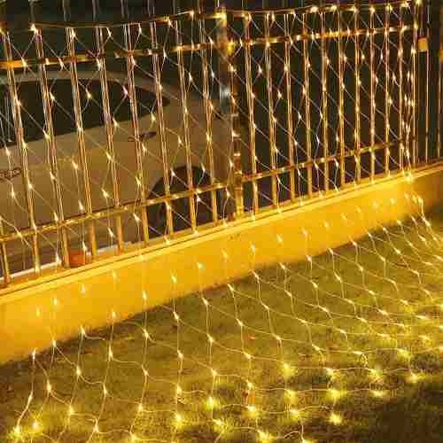 Imagen 8 de 10 de Malla 240 Led Navidad 3x2 Metros Pascuero Blanco Calido