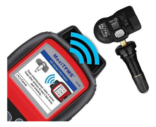Kit 4 Sensores Programables Autel Tpms Mx-sensor 315-433 Mhz