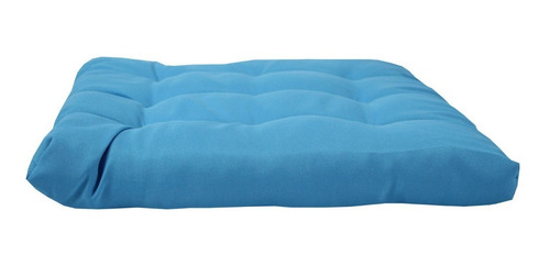 Kit 8 Assentos Para Cadeira Futton 40x40 Cor Azul-turquesa