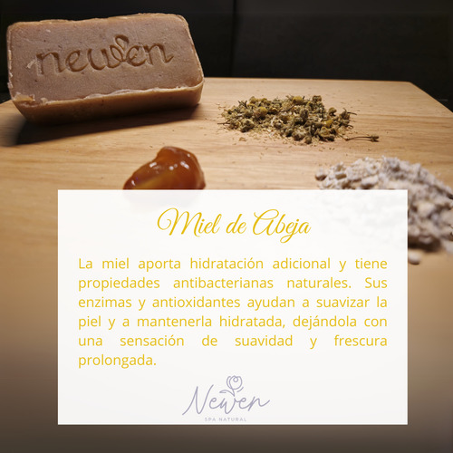 Newen Jabón Corporal Natural Kit Spa 4 Aromas Diferentes