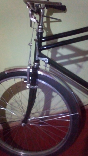 Bicicleta Clásica Inglesa Antigua De Doble Caño