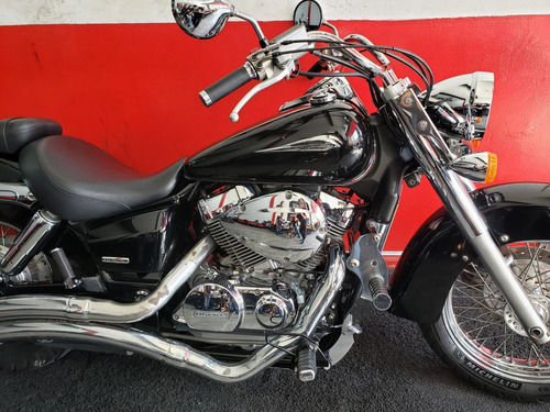 Honda Shadow 750 2006 Preta Preto