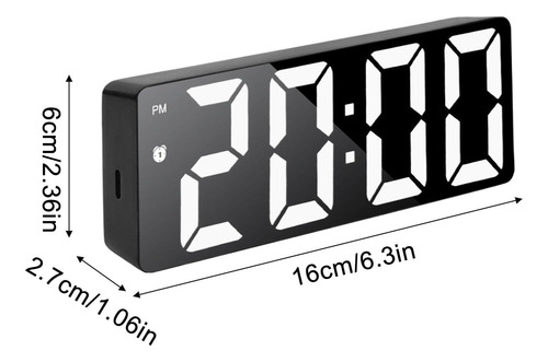 Reloj Despertador Digital Reloj Digital Para Escritorio Relo