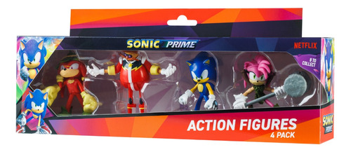 Figuras De Acción X4 Sonic Prime