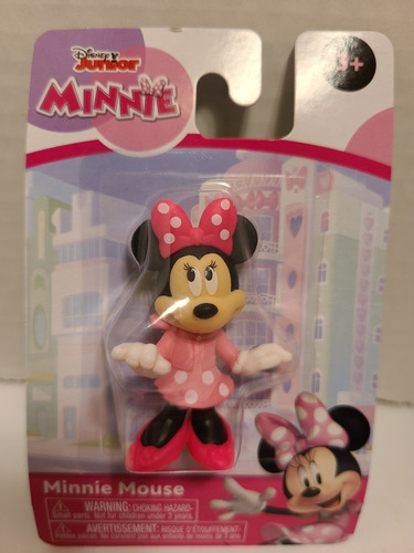 Mini Figuras Minnie Mouse Lunares/cotillon/juguete