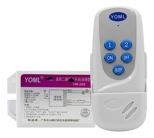 2 Control Remoto Digital Apagado De Luces Control Remoto