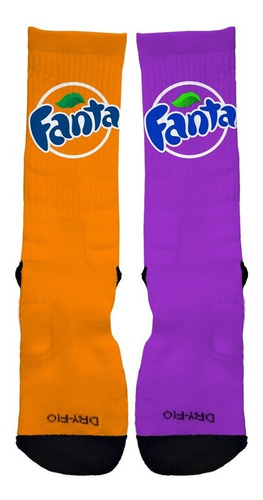 Imagem 2 de 3 de Meia Engraçada - Fanta - Bike - Meias Elite
