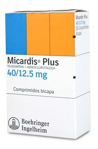 Micardis® Plus 40/12,5mg X 14 Comp. | Antihipertensivo